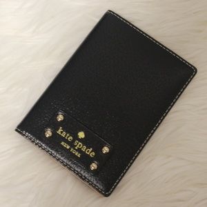 Kate Spade passport holder- black